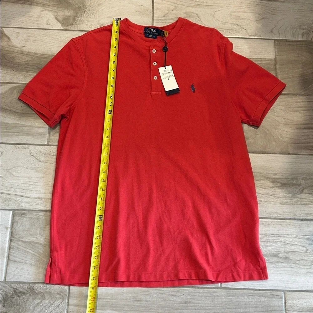 Polo by Ralph Lauren Featherweight Mesh Short-Sleeve Henley